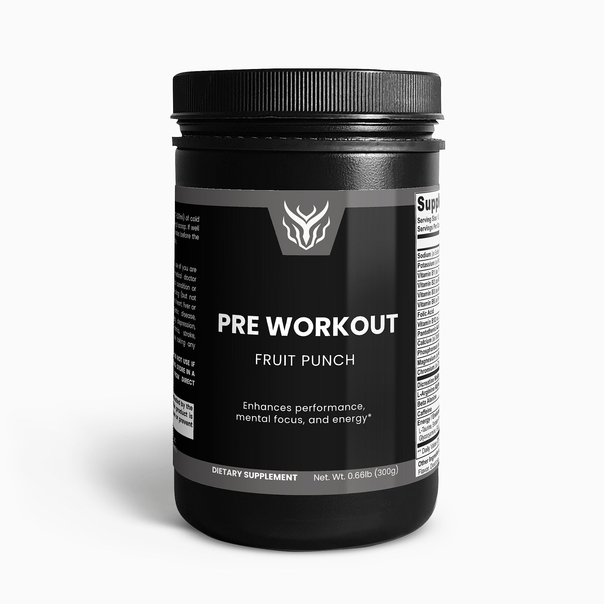 Pre Workout (Fruit Punch)