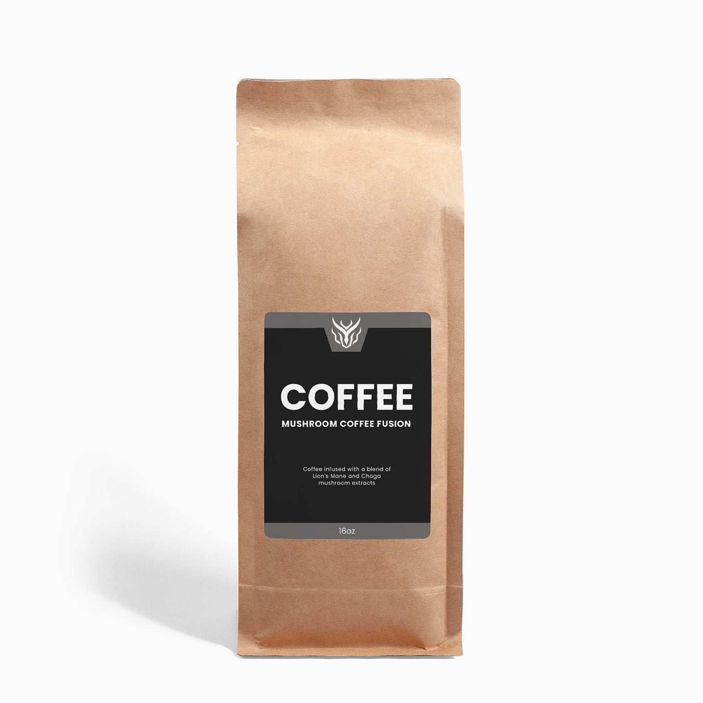 Mushroom Coffee Fusion - Lion’s Mane & Chaga 16oz